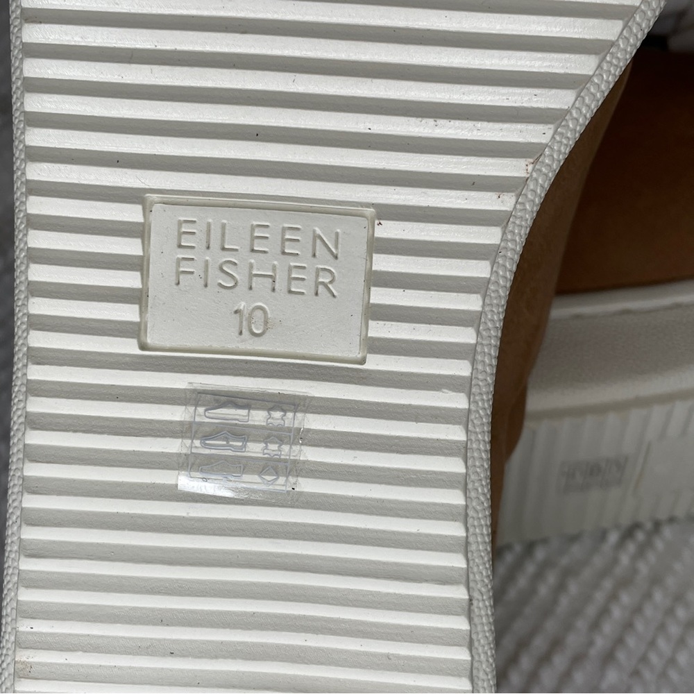 Eileen Fisher Kipling Tumbled Nubuck Sneaker size 10 - Picture 6 of 9